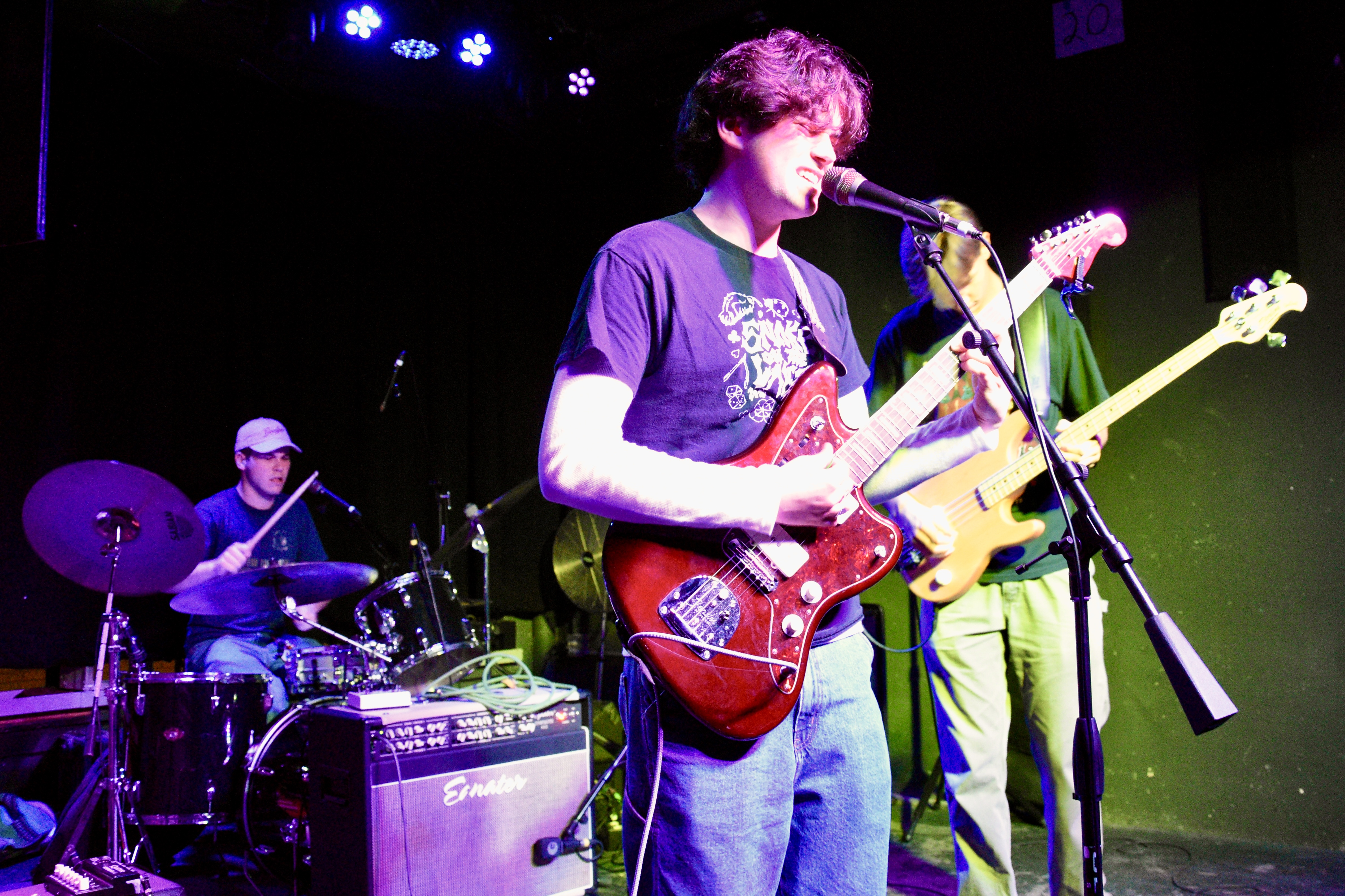 A band playing music